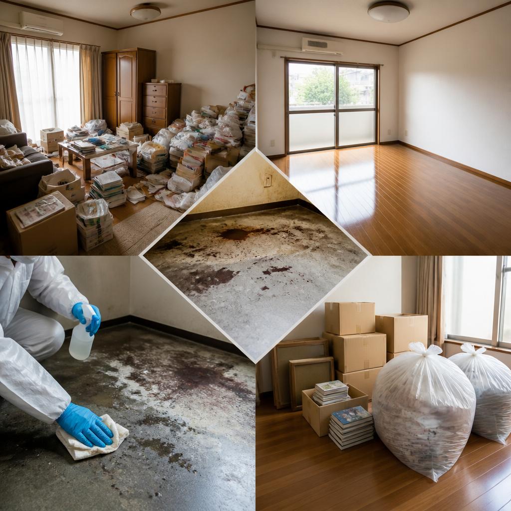 事件現場の特殊清掃と遺品整理、長崎市の信頼のパートナーが伴走します！